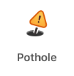pothole icon