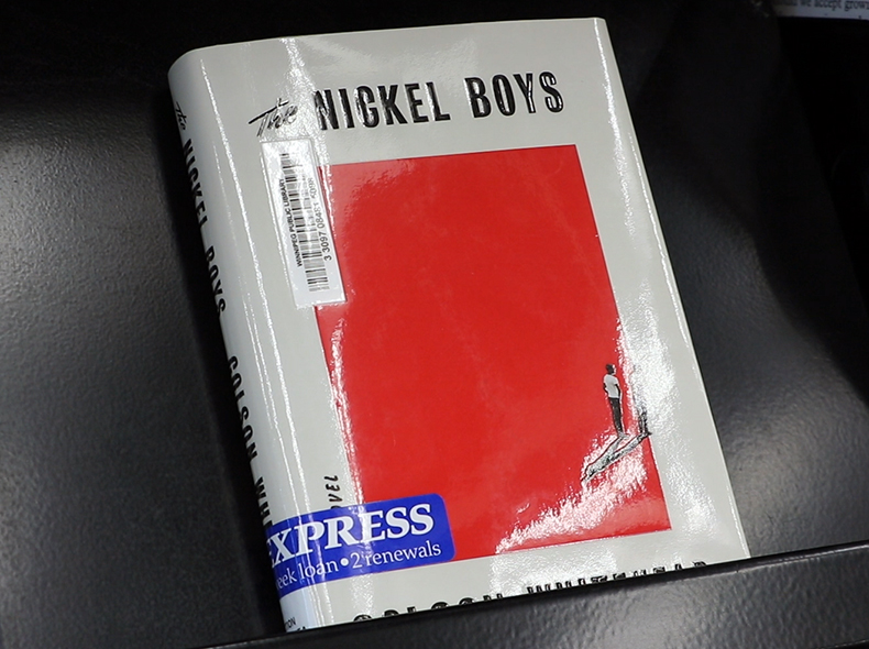 Book name is The Nickel Boys by Colson Whitehead