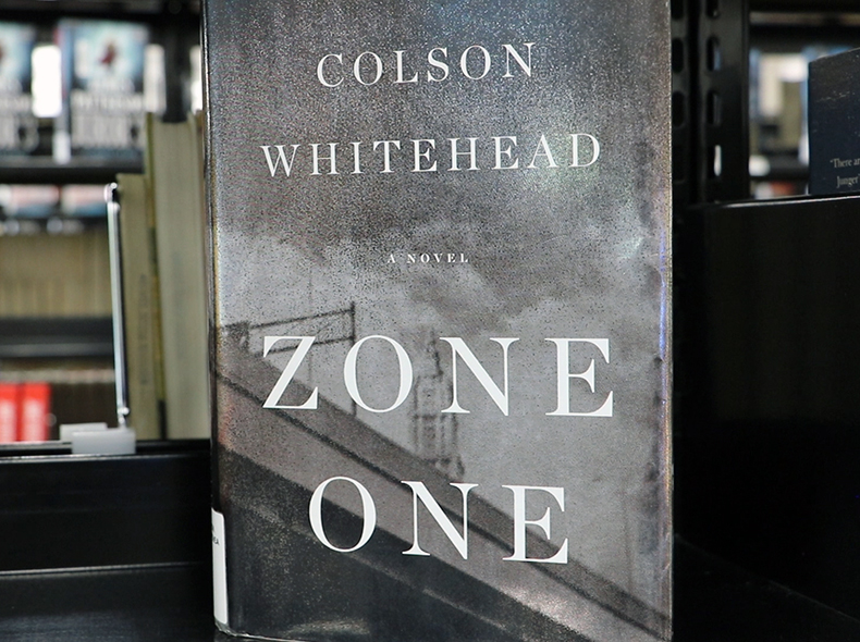 Book Name is Zone One by Colson Whitehead