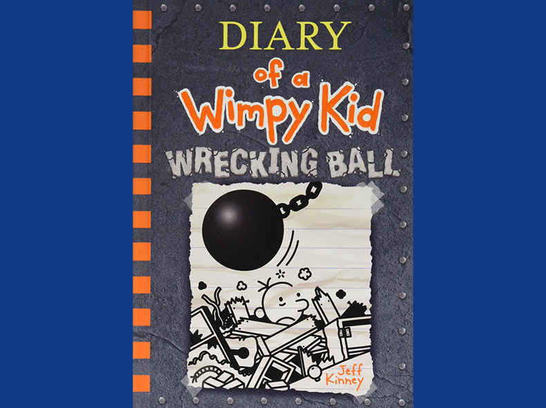 Cover of book entitled Diary of a Wimpy Kid: Krecking Ball