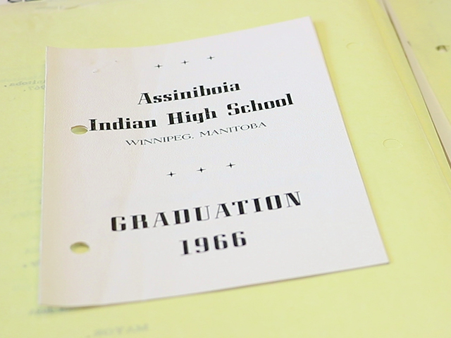 Picture of a 1966 Graduation Invite