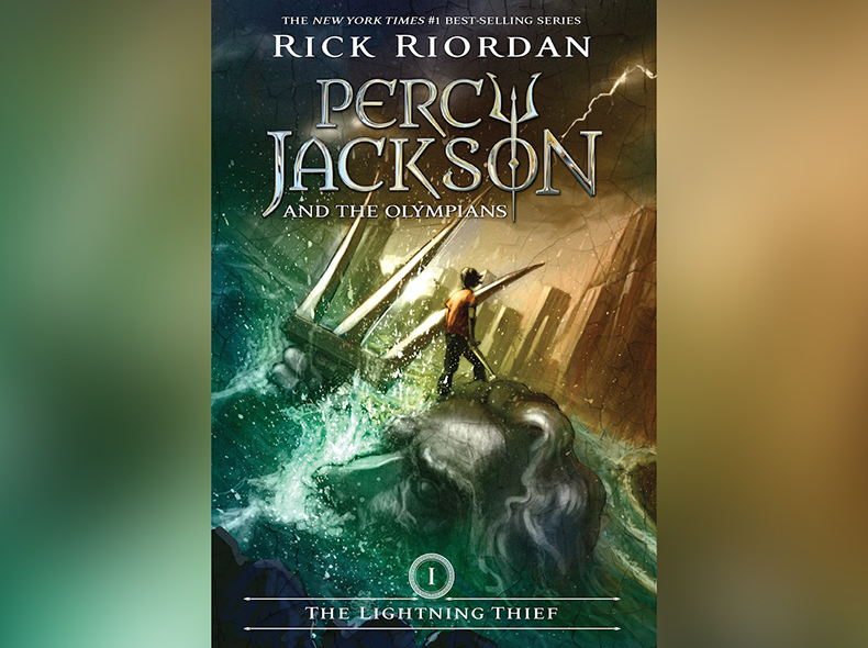 Book cover for Percy Jackson and the Olympians