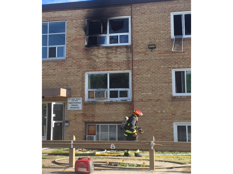 WFPS kept damage limited to a single suite in this apartment fire.