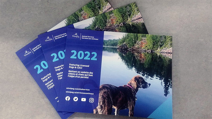calendars for the 2022 year for animal services