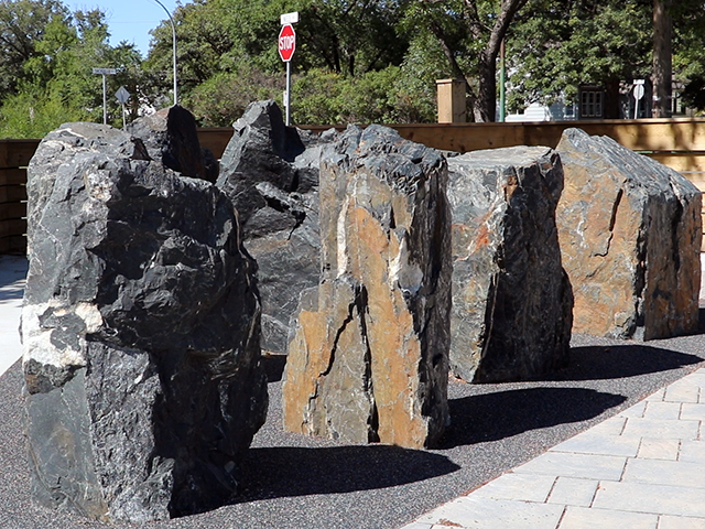 Boulders Representing Canadian Soldiers Killed in the Battle of Kapyong