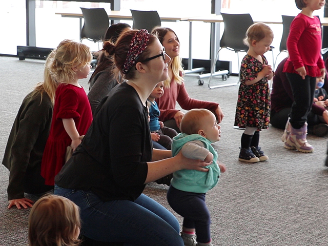 Children's program at Millennium Library