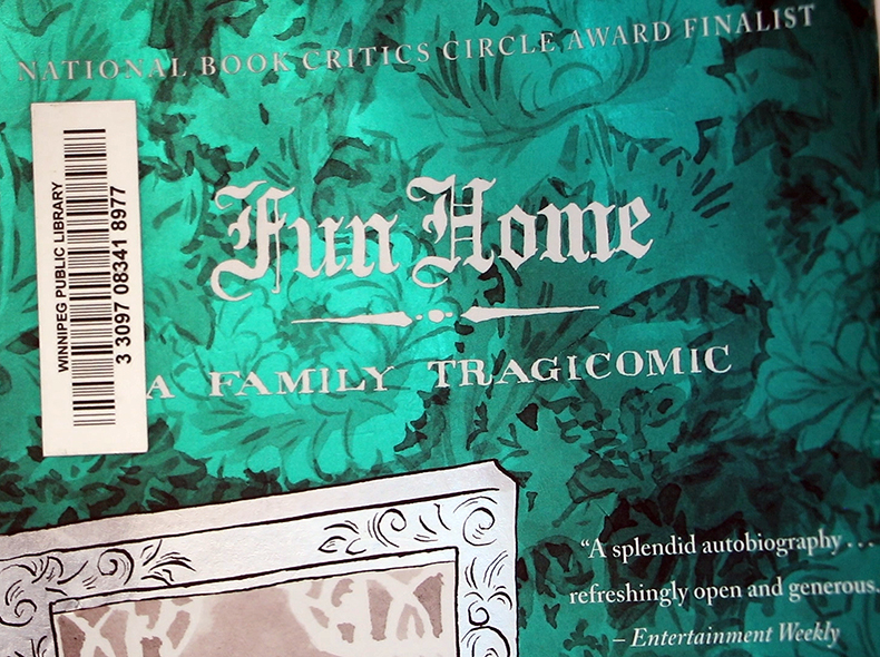 Title of book Fun Home : A Family Tragicomic
