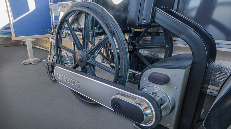 Winnipeg Transit new wheelchair securements