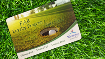 golf gift card