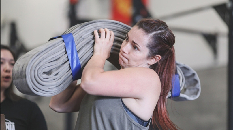 Brittany Gaudreau cross fit training