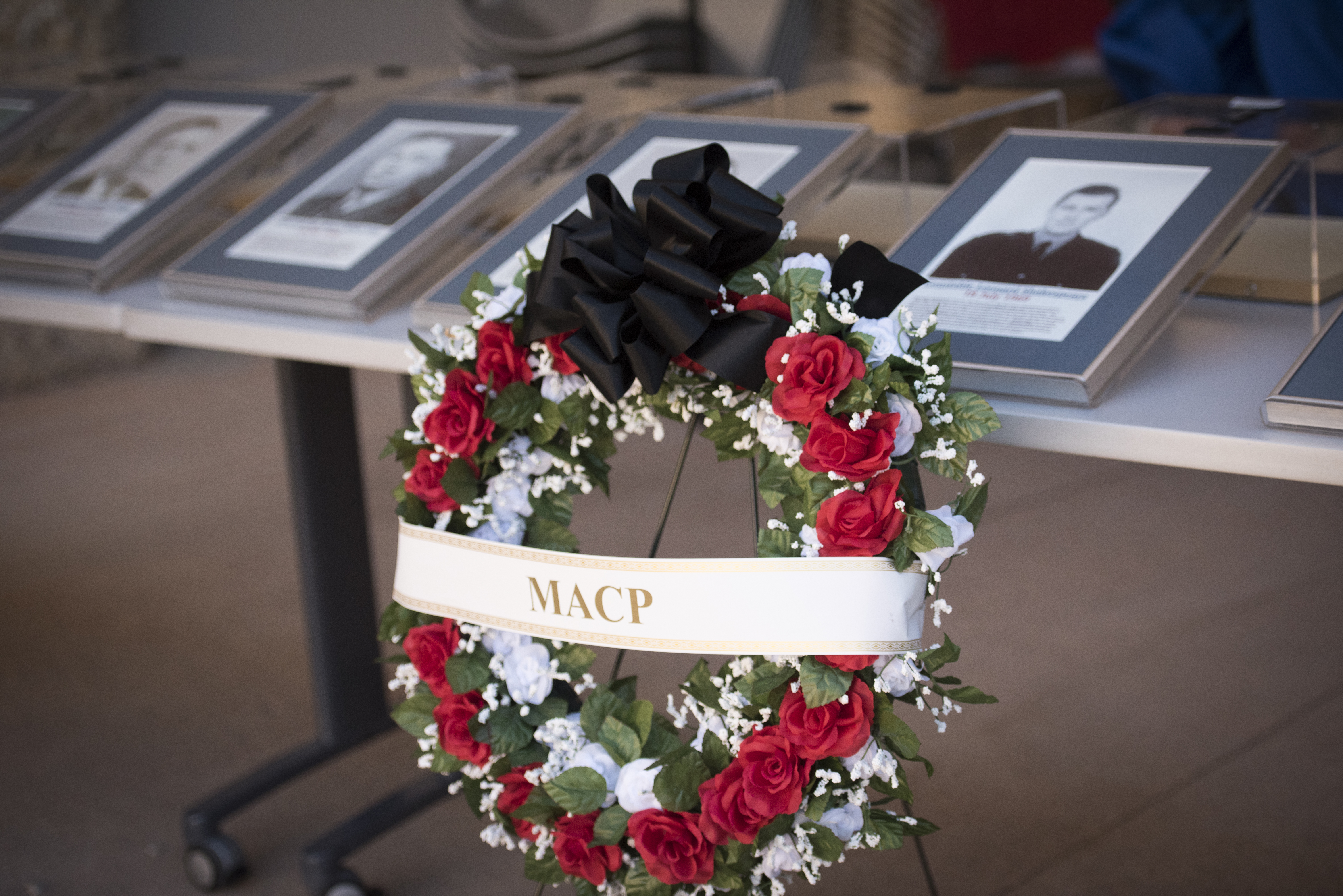 POlice & Peace Officers Memorial Wreath and display