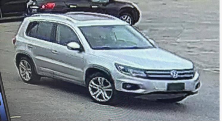 A silver Volkswagen Tiguan