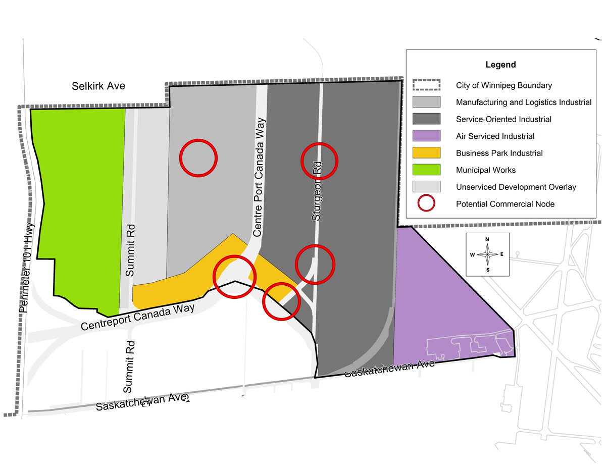 CentrePort South | Airport Area West Industrial Policy Area