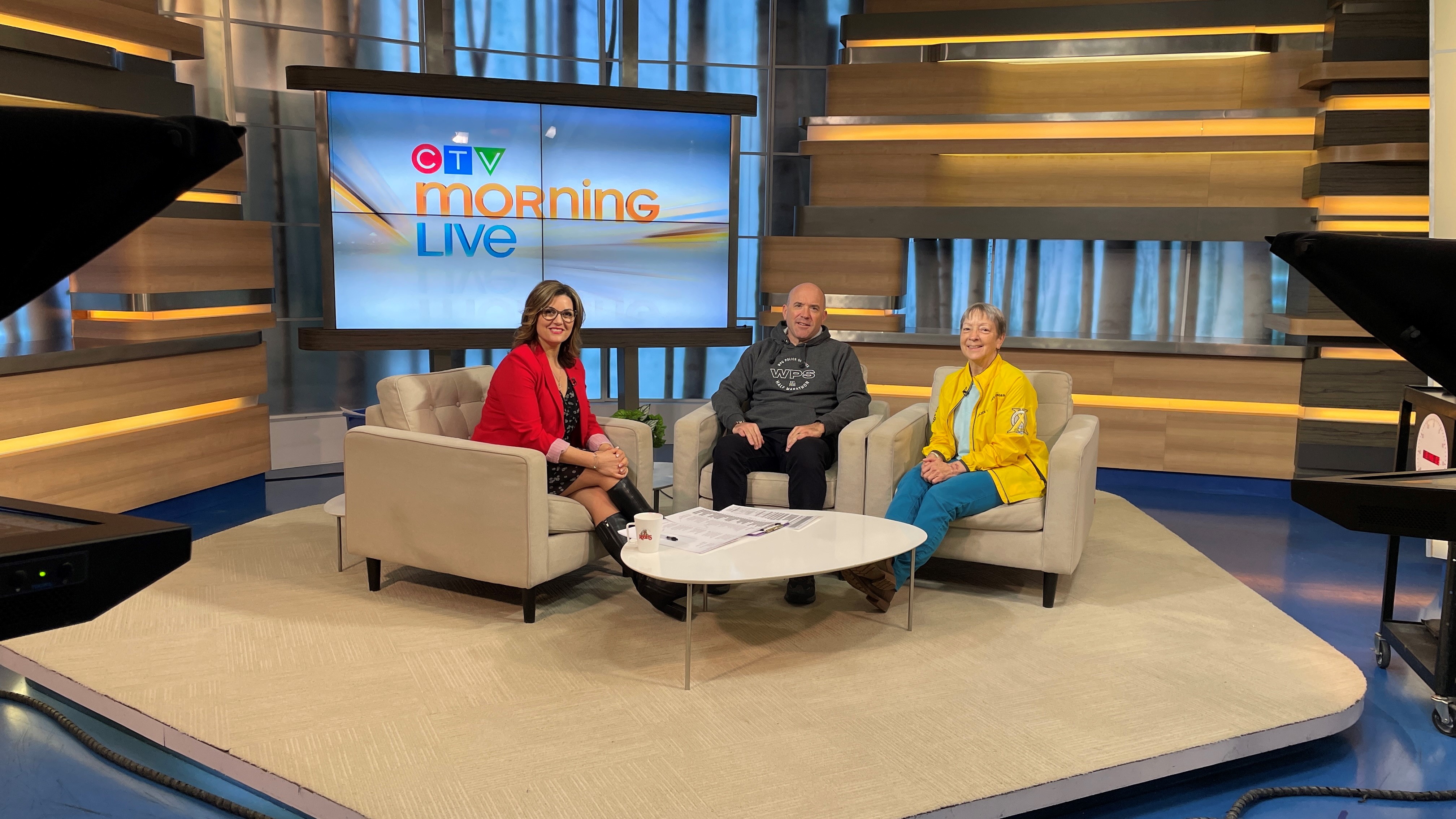 Race Director Nick Paulet, who also serves as the Divisional Commander of East District and volunteer Annette Eibner were on CTV Morning Live March 5th talking about the race,its origins and the cause.