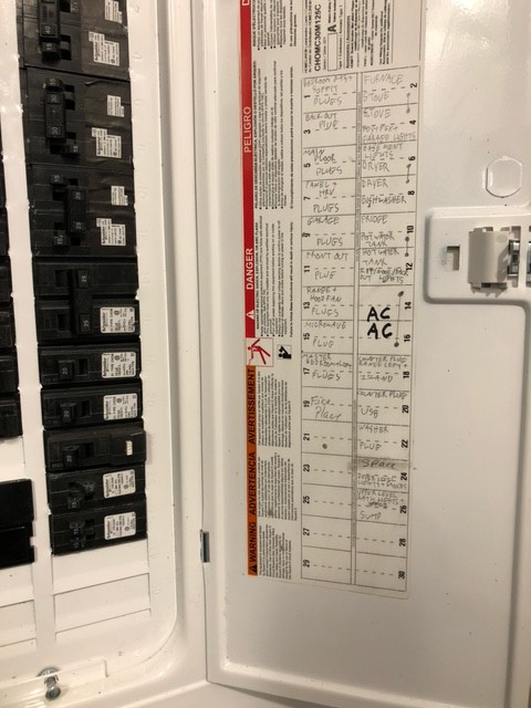 Example of acceptable furnace photo