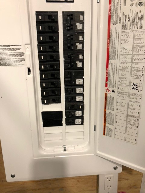 Example of acceptable furnace photo
