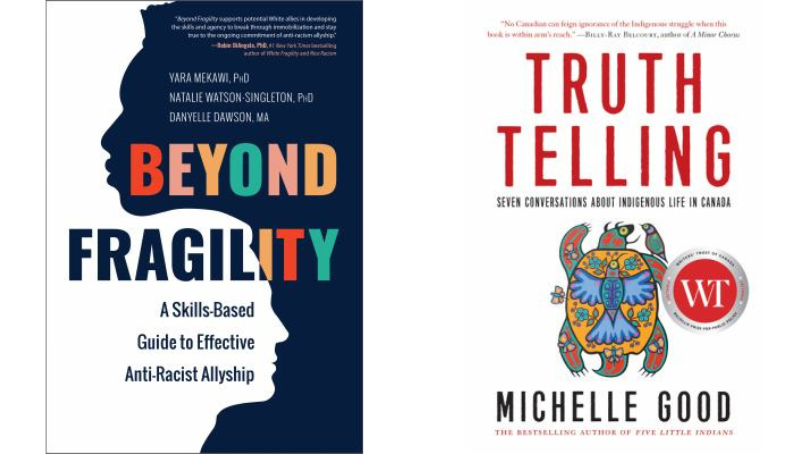 Non-fiction anti-racism books recommended by Winnipeg Public Library