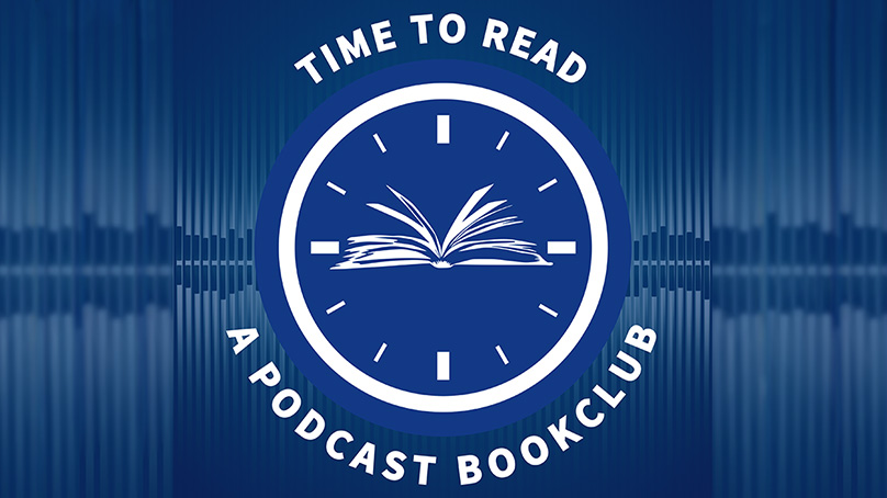 Time to Read a podcast book club logo