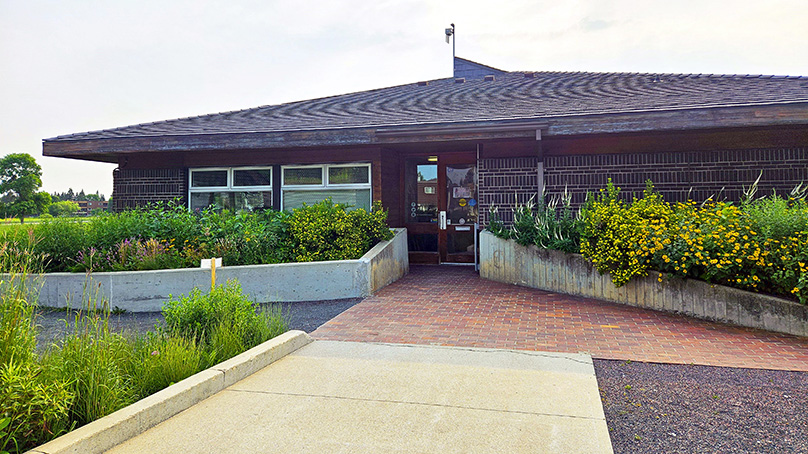 Living Prairie Museum entrance