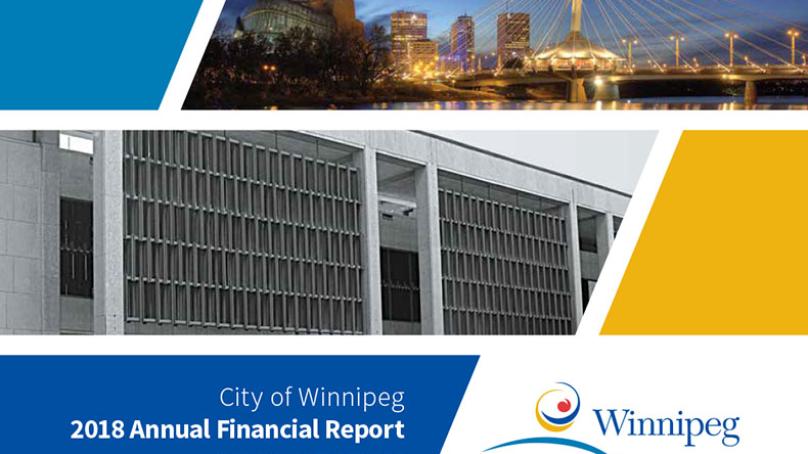 City of Winnipeg’s 2018 Annual Financial Report receives national award