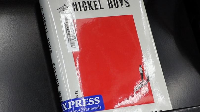 Book name is The Nickel Boys by Colson Whitehead