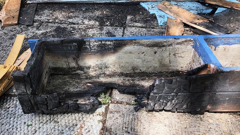 Is your butt to blame? WFPS warns of the dangers when putting cigarettes out