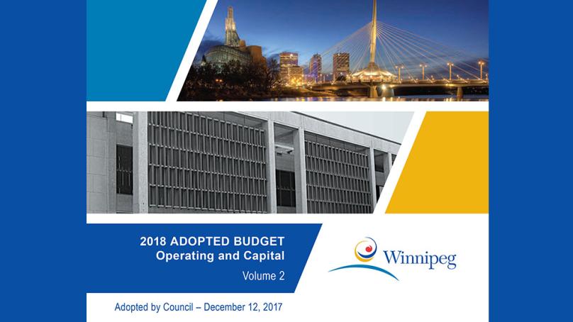 2018 Adopted Budget, Operating and Capital, volume 2 cover