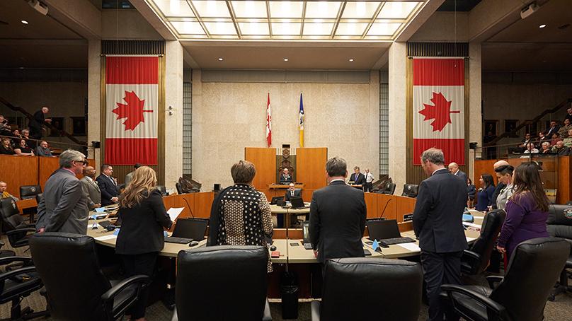 City Council inaugural meeting on November 1, 2022