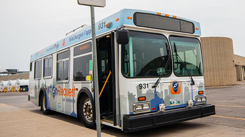 Winnipeg Transit On-Request bus