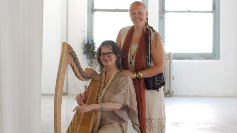 Kayla Chafe and Mary Robinson.