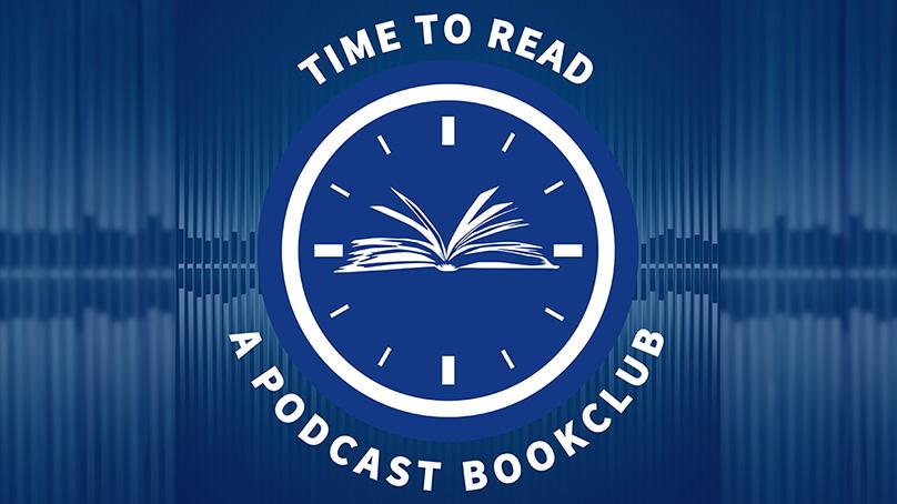 Time to Read a podcast book club logo