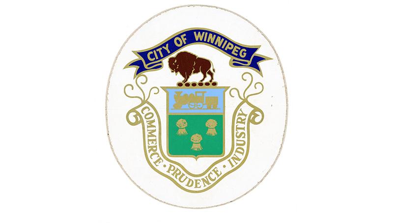 The first City of Winnipeg crest was used from 1874 up until 1973