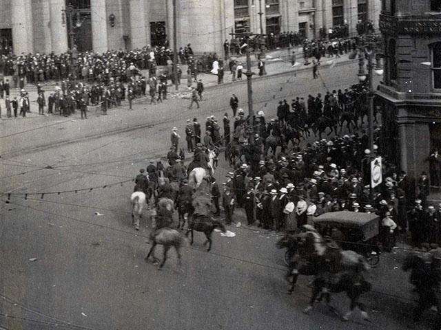A silent march on June 21, 1919 turned violent. Two people were killed and several others were injured.