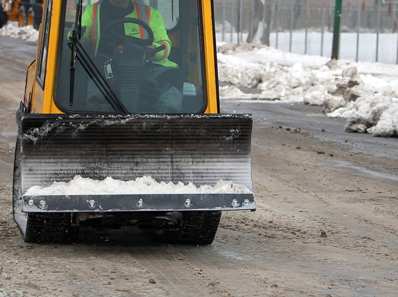 Sidewalk plows are one of the many pieces of equipment Winnipeg Fleet Management Agency is responsible for maintaining.