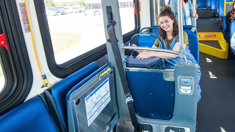 Operators will begin now play an automated message asking passengers to vacate the Priority Seating Area when it is required by the passengers it is designated for –people with disabilities.