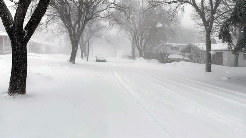 The main factors that impact spring flooding are soil moisture, snowfall, how the melt goes, and spring precipitation.