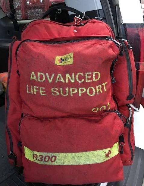 Front of medical bag