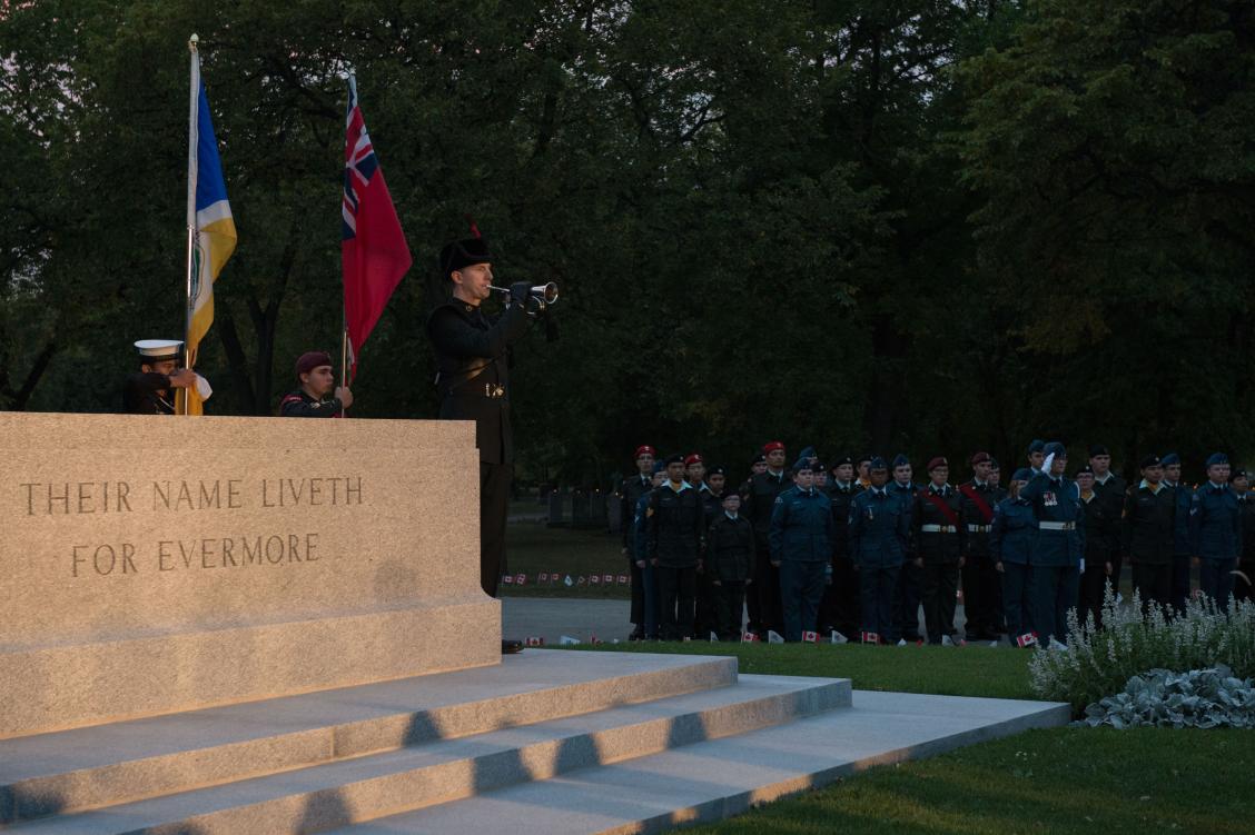 The Field of Honour includes over 10,000 Veterans.