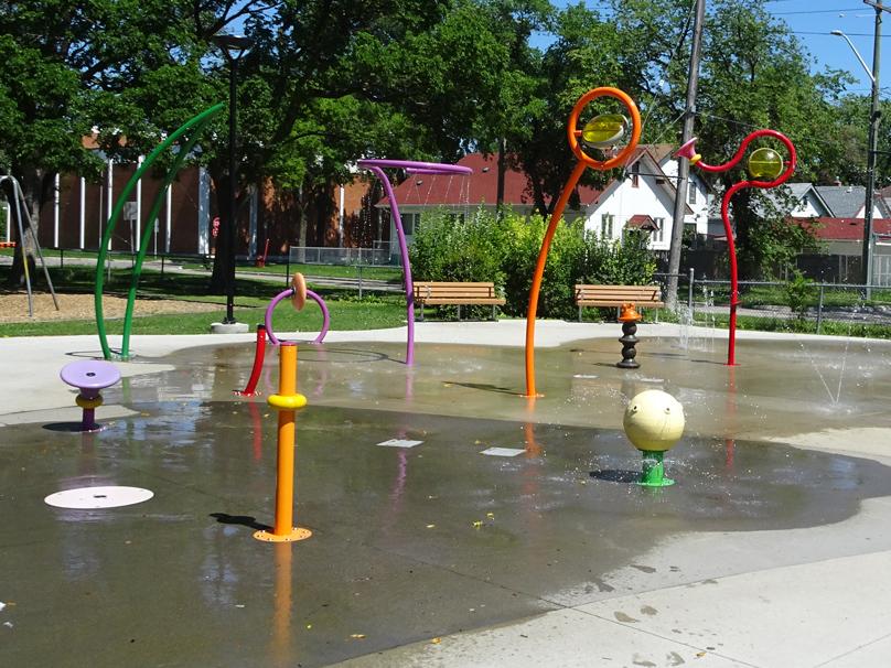 Machray Park Splash Pad