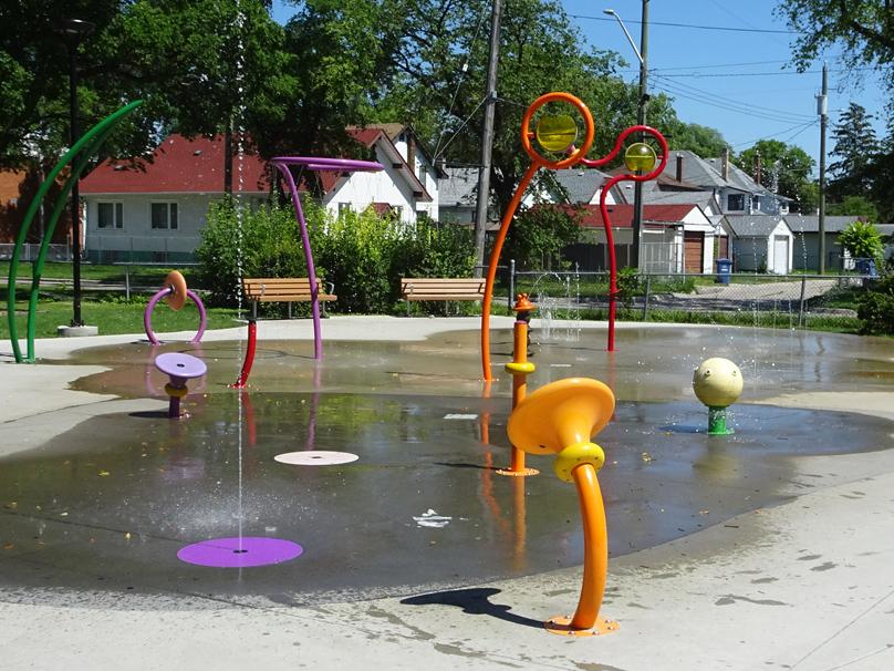 Machray Park Splash Pad