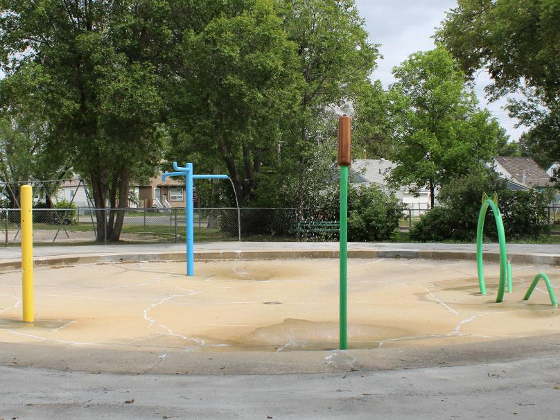 Aire de jets d’eau du parc Boyd