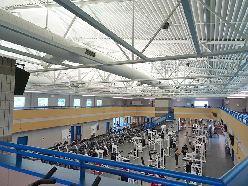 St. James Assiniboia Centennial Pool weight room