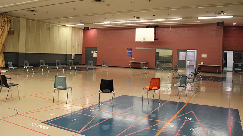 Fort Rouge Leisure Centre gymnasium