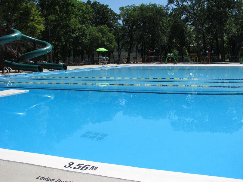 Piscine extérieure du parc de Kildonan