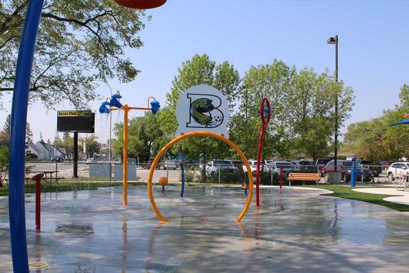 Aire de jets d’eau Bronx Park