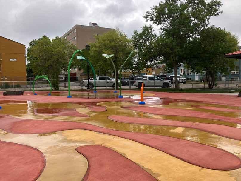 Turtle Island Neighbourhood Centre Spray Pad
