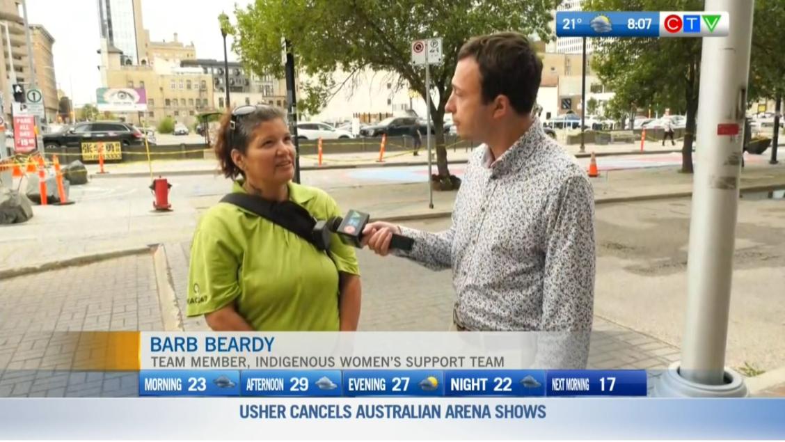 Barb Beardy of DCSP speaks with CTV