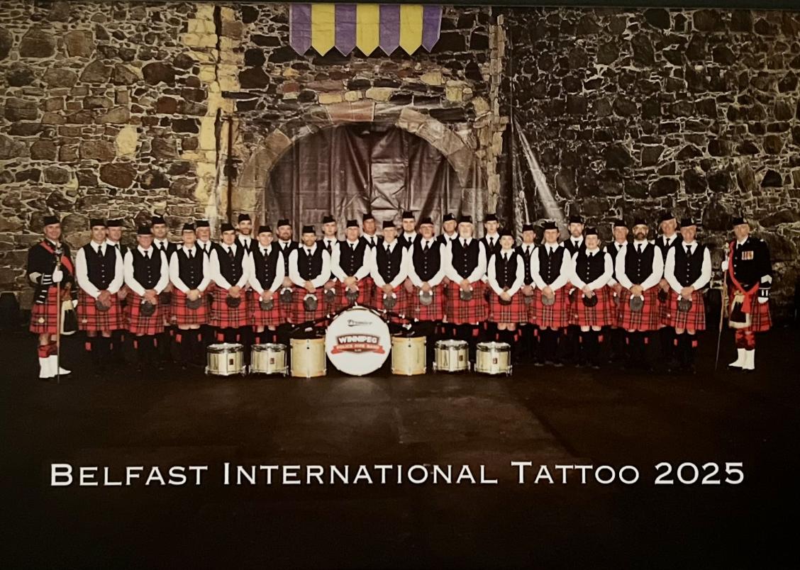 Winnipeg Police Pipe Band at Belfast Tattoo