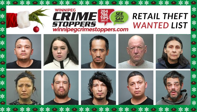 Crime Stoppers Most Wanted Retail Theft