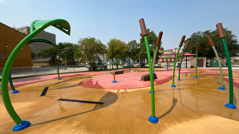 Turtle Island Spray Pad